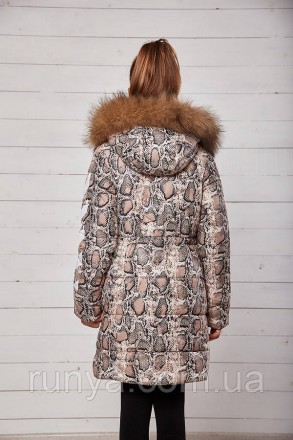 Куртка зимняя для девочки подростка «Софи» TM Manifik.Куртка застегивается на мо. . фото 4