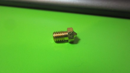 Сопло E3D 0.3мм под 3.0мм нить для 3D-принтера. Материал сопла – медный сплав. К. . фото 5