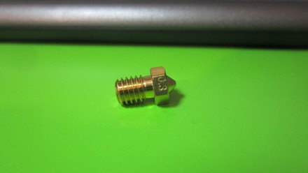 Сопло E3D 0.3мм под 3.0мм нить для 3D-принтера. Материал сопла – медный сплав. К. . фото 9