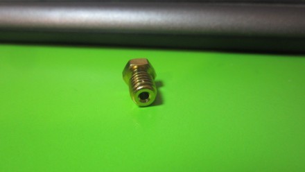 Сопло E3D 0.3мм под 3.0мм нить для 3D-принтера. Материал сопла – медный сплав. К. . фото 4