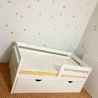 Классическая кроватка, которая отлично подойдет и для мальчика, и для девочки :). . фото 8
