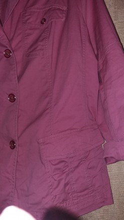Пиджак женский, спортивно-делового покроя, цвета ФУКСИ, для ежедневной носки, хо. . фото 3