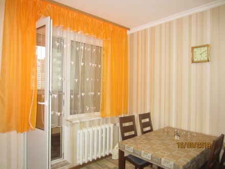 Тёплая уютная квартира на 13этаже в доме по ул.Ващенко 1 на Осокорках после капи. Осокорки. фото 7