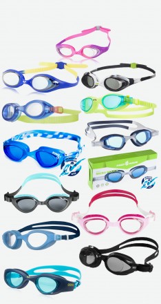 Удобные юниорские очки для занятий спортом и отдыха. Очки изготовлены из гипоалл. . фото 2