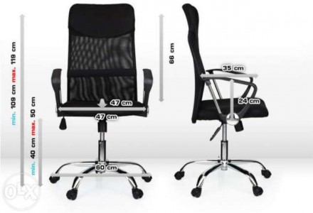 Офісне крісло Prestige обшите високоякісною тканиною (сіткою), що дозволяє комфо. . фото 5