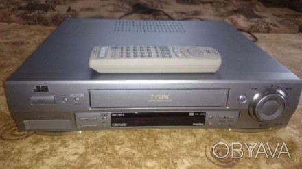 Видеомагнитофон HR-J870MS,
ShowView deluxe
VHS (Pal/Secam/Mesecam)
T-V Link
. . фото 1