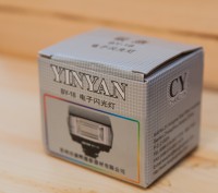 Импульсная вспышка YINYAN-BY-18 для DC DSLR: Canon, Nikon, Sony 

Мигающий инд. . фото 10