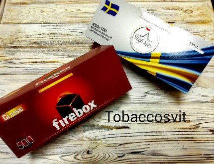 Сигаретные гильзы для Табака Набор Firebox + High Star. . фото 2 Firebox -это проверенные высококачественные продукт. Они прекрасно сохраняют вку. . фото 2