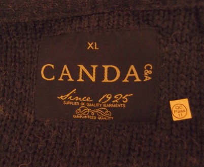 Кофта CANDA . Original, Новая  в упаковке.
Теплая мужская кофта, дополнена заст. . фото 5