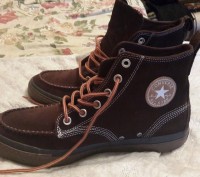 Продам мужские ботинки Converse, новые, разм. 45. Длина по стельке 29,5 см), нат. . фото 2