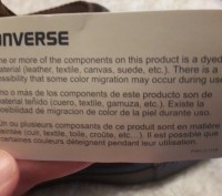 Продам мужские ботинки Converse, новые, разм. 45. Длина по стельке 29,5 см), нат. . фото 6