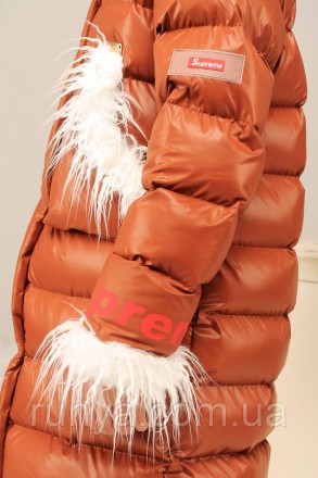 Куртка зимняя для девочки «Лаура» ТМ MANIFIK. Материал: плащевка «Глория», утепл. . фото 5