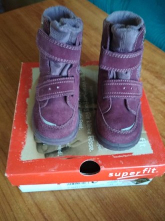 Зимние ботинки Superfit р.26 с непромокаемой мембраной Gore-tex австрийского про. . фото 3