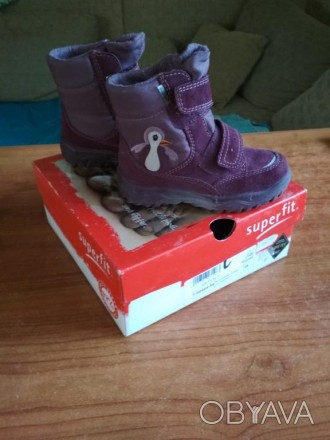Зимние ботинки Superfit р.26 с непромокаемой мембраной Gore-tex австрийского про. . фото 1