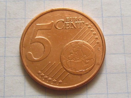 5 евроцентов 2008 года. Нидерланды.. . фото 2