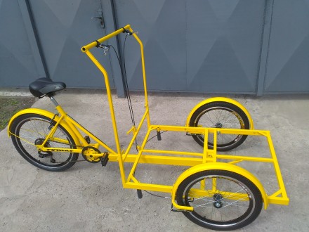 Велосипед трёхколёсный для  уличной продажи  кофе мороженого, рекламы, для разво. . фото 9