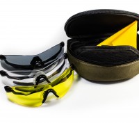 Защитные очки - набор из 3 очков вместо сменных линз ROTATOR TRIKIT

ХАРАКТЕРИ. . фото 9