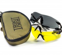 Защитные очки - набор из 3 очков вместо сменных линз ROTATOR TRIKIT

ХАРАКТЕРИ. . фото 5