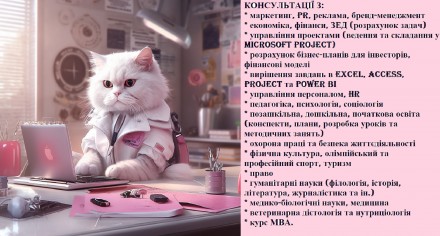 Консультації курсова/дипломна робота, супровід до захисту, он-лайн екзамен. Суми. фото 1 Консультації курсова/дипломна робота, супровід до захисту, он-лайн екзамен. Суми. фото 1