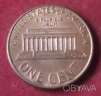 Монета США 1 цент. Состояние монеты на фото. Покупая несколько монет экономите н. . фото 1