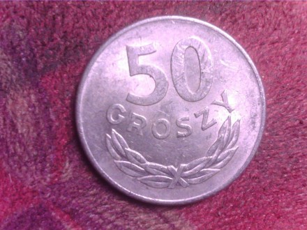 50 грошей 1975 года. Польша.. . фото 3