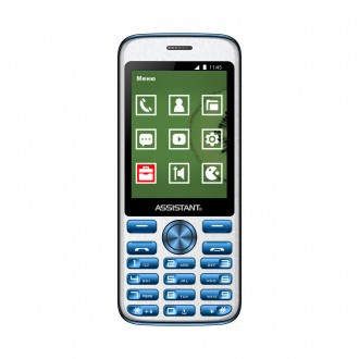 Преимущества мобильного телефона Assistant AS 204 (black, blue):

1. Удобный м. . фото 3