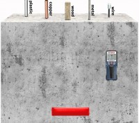 - Обнаружение балок стен и перекладин в сухом строительстве (гипсокартонные плит. . фото 3