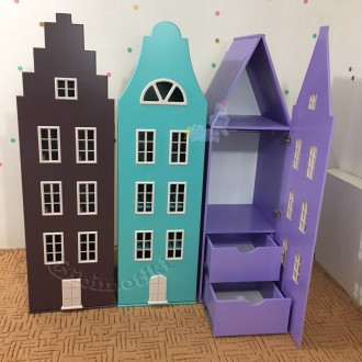 Шкаф Амстердамский Домик - очень стильный и красивый вариант шкафа для детской. . . фото 9