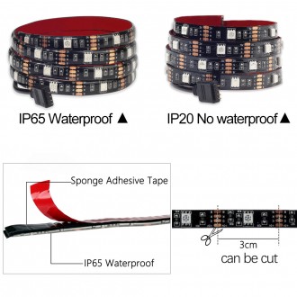 Rgb led лента Светодиодные DC5V USB RGB Strip mini 3 key (водонепроницаемая лент. Київ. фото 1 Rgb led лента Светодиодные DC5V USB RGB Strip mini 3 key (водонепроницаемая лент. Київ. фото 1