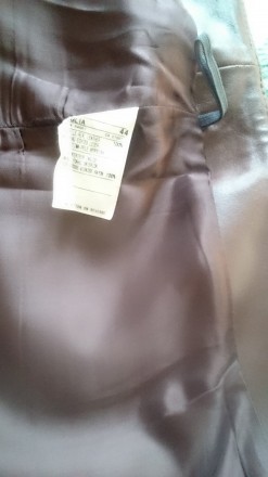 Отличная кожаная юбка, известного итальянского бренда Benetton. Покупала в Греци. . фото 6