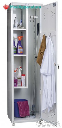 Шкаф гардеробный Практик LS-11-50 предназначен для хранения сменной одежды в про. . фото 1