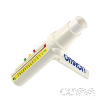 Пикфлоуметр Omron PFM-20 (или Омрон ПФМ-20) предназначен для оценки дыхания и оп. . фото 1