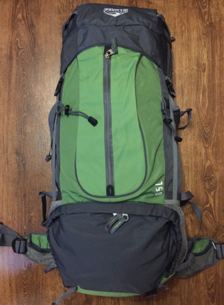 Удобный и вместительный туристический рюкзак подойдет для многодневного похода и. . фото 2