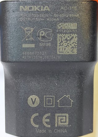 Качественное зарядное устройство Nokia AC-8E.
Эта модель сетевого адаптера очен. . фото 5