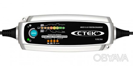 CTEK MXS 5.0 TEST & CHARGE являє собою передове, кероване микропоцессором зарядн. . фото 1