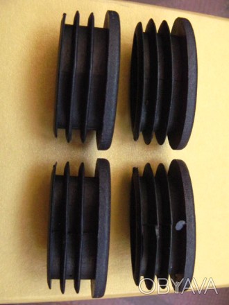 Новые пластиковые оливкоподобные заглушки для ножек стульев. Цена за комплект из. . фото 1