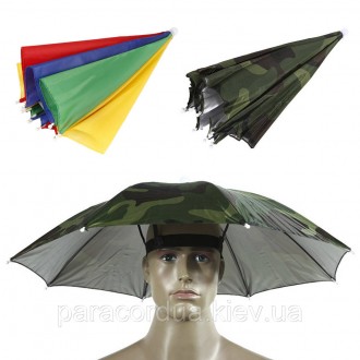 Зонтик для рыбалки и отдыха.
Цвет как на фото.
Шляпа зонтик.Размер шапки регулир. . фото 2
