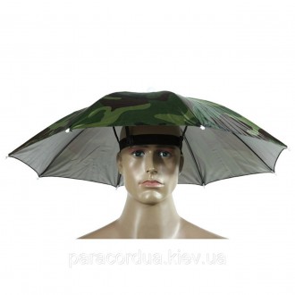 Зонтик для рыбалки и отдыха.
Цвет как на фото.
Шляпа зонтик.Размер шапки регулир. . фото 3