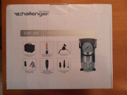 Автомобильный компрессор Challenger CHX-305.
Мощность: 150 Вт.
Напряжение пита. . фото 3