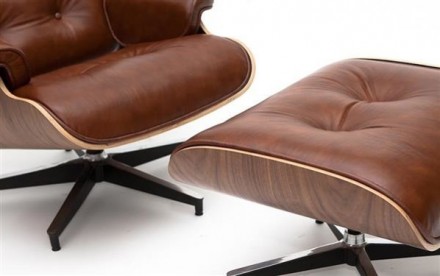 Модные дизайнерские кресла Eames Lounge.
Киев Дизайнерское кресло Релакс с отто. . фото 9