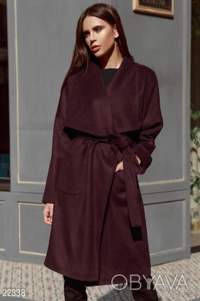 Доступные размеры: l Женское демисезонное пальто, выполненное из пальтовой ткани. . фото 1