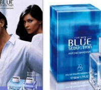 Мужская туалетная вода Splash Blue Seduction for Men Antonio Banderas 

Splash. . фото 3