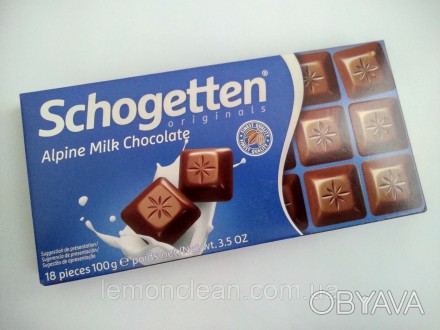 Schogetten Alpine Milk - вишуканий ніжний молочний шоколад.
Шоколад Шогеттен виг. . фото 1