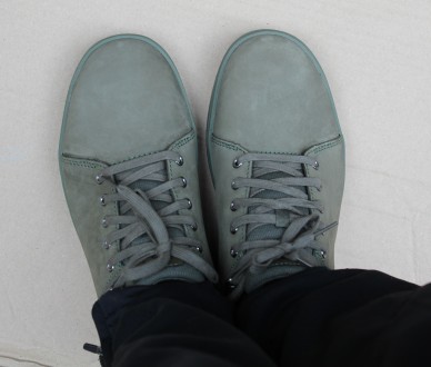 йдуть без коробки
без дефектів
Темно-зелені шкіряні кросівки Davis Square Oxfo. . фото 6