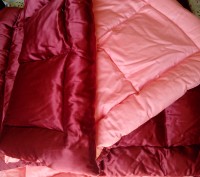 Одеяло пуховое (наполнитель: пух утиный), размер 1,70Х2,10. 
Наперник парашютны. . фото 6