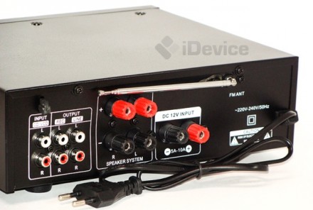 Усилитель звука UKC AV-339B Bluetooth – интегральный двухканальный усилите. . фото 4