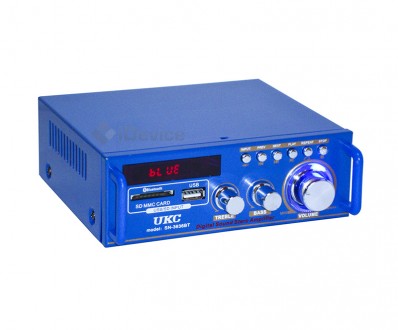 Усилитель звука UKC SN-3636BT – интегральный усилитель с Bluetooth и FM тю. . фото 2