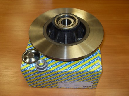 Тормозной диск задний ( с подшипником и кольцом абс )  SNR  Италия  на  1.9 / 2.. . фото 3