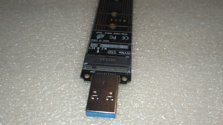 USB 3.1 (gen2) USB 3.0 (USB 3.1, gen1) переходник для M.2 SSD с ключом M либо кл. . фото 4
