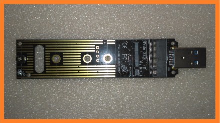 USB 3.1 (gen2) USB 3.0 (USB 3.1, gen1) переходник для M.2 SSD с ключом M либо кл. . фото 2
